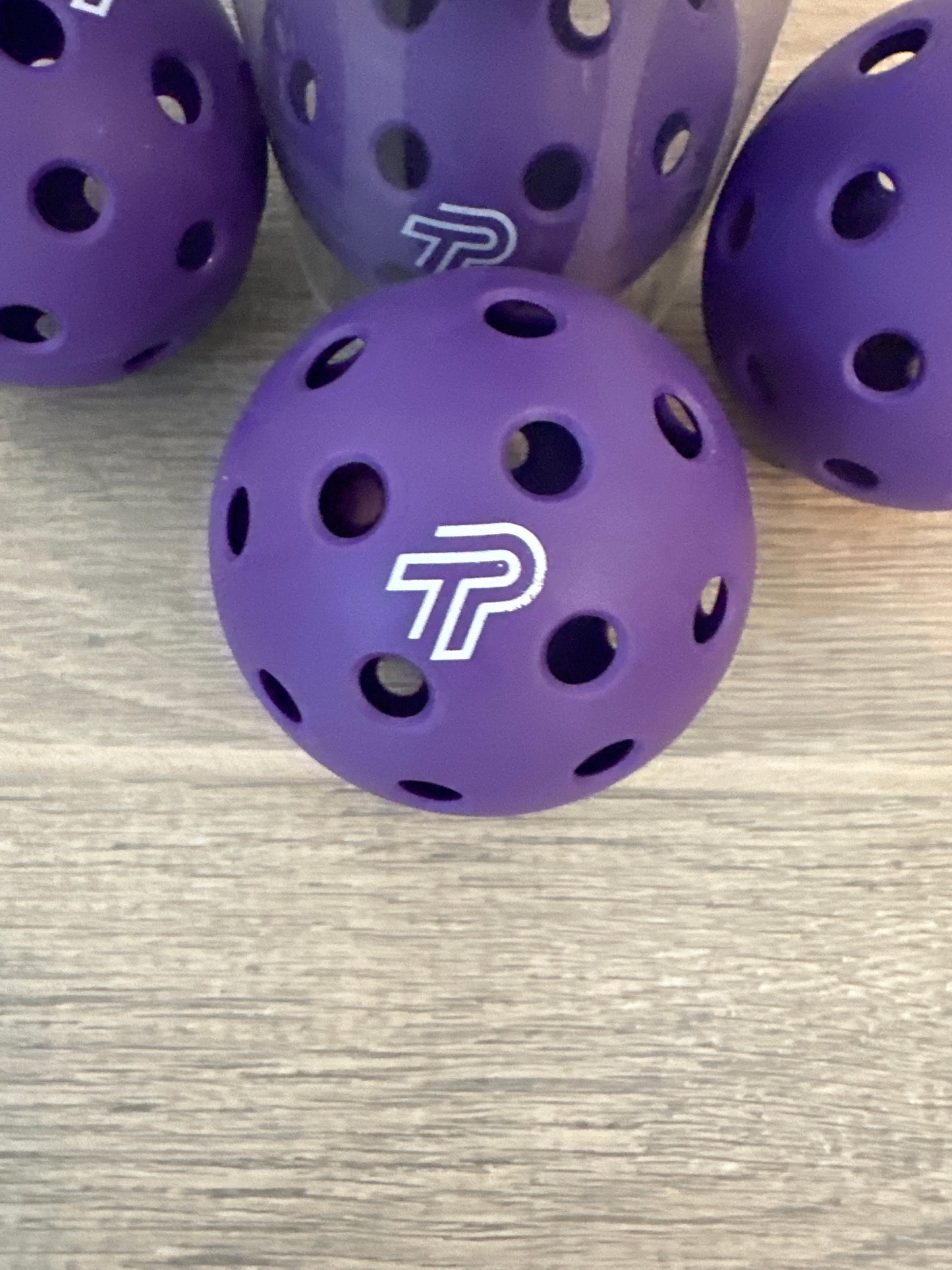 Purple Pickleballs (3)