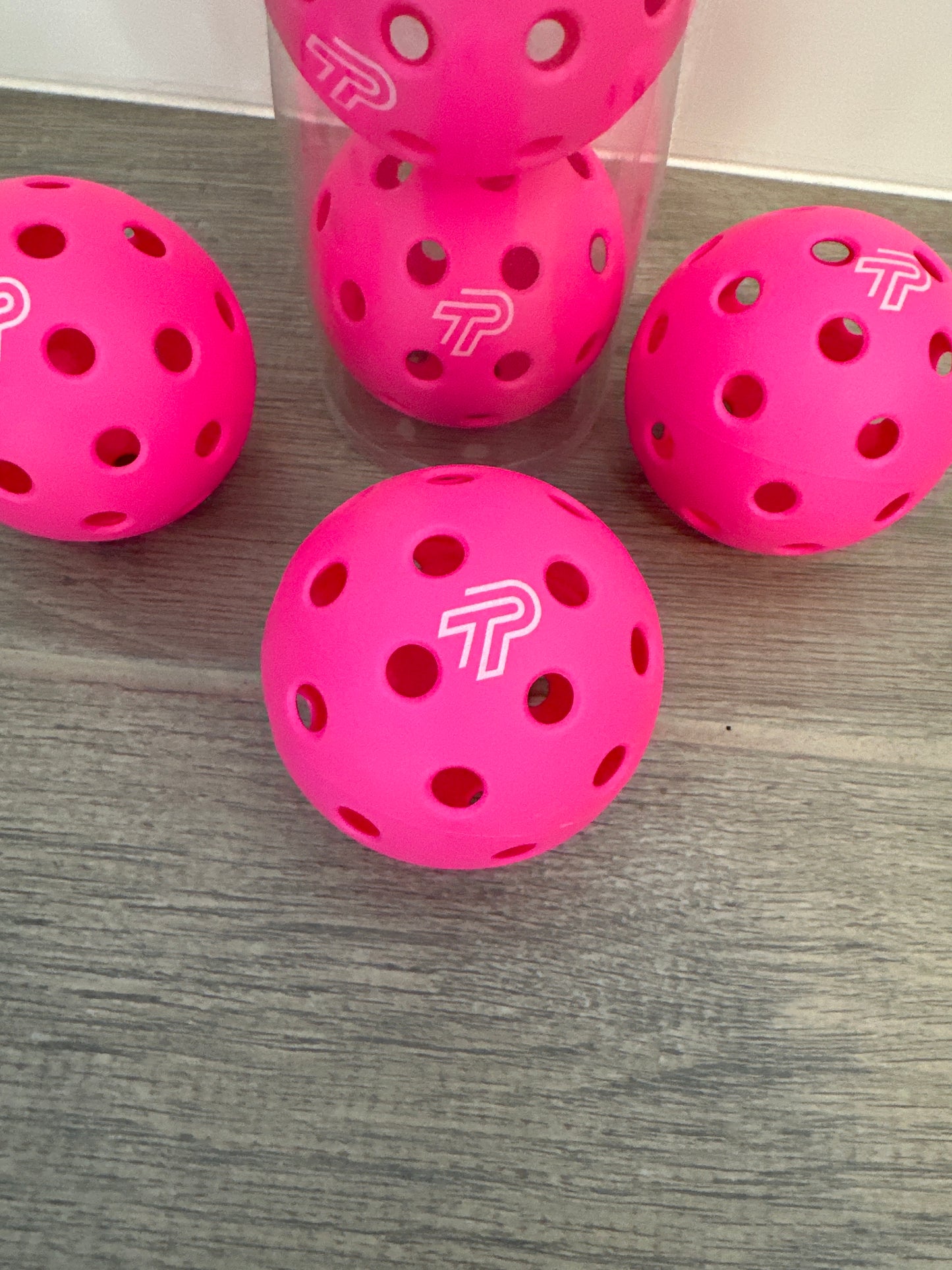 Pink Pickleballs (3)