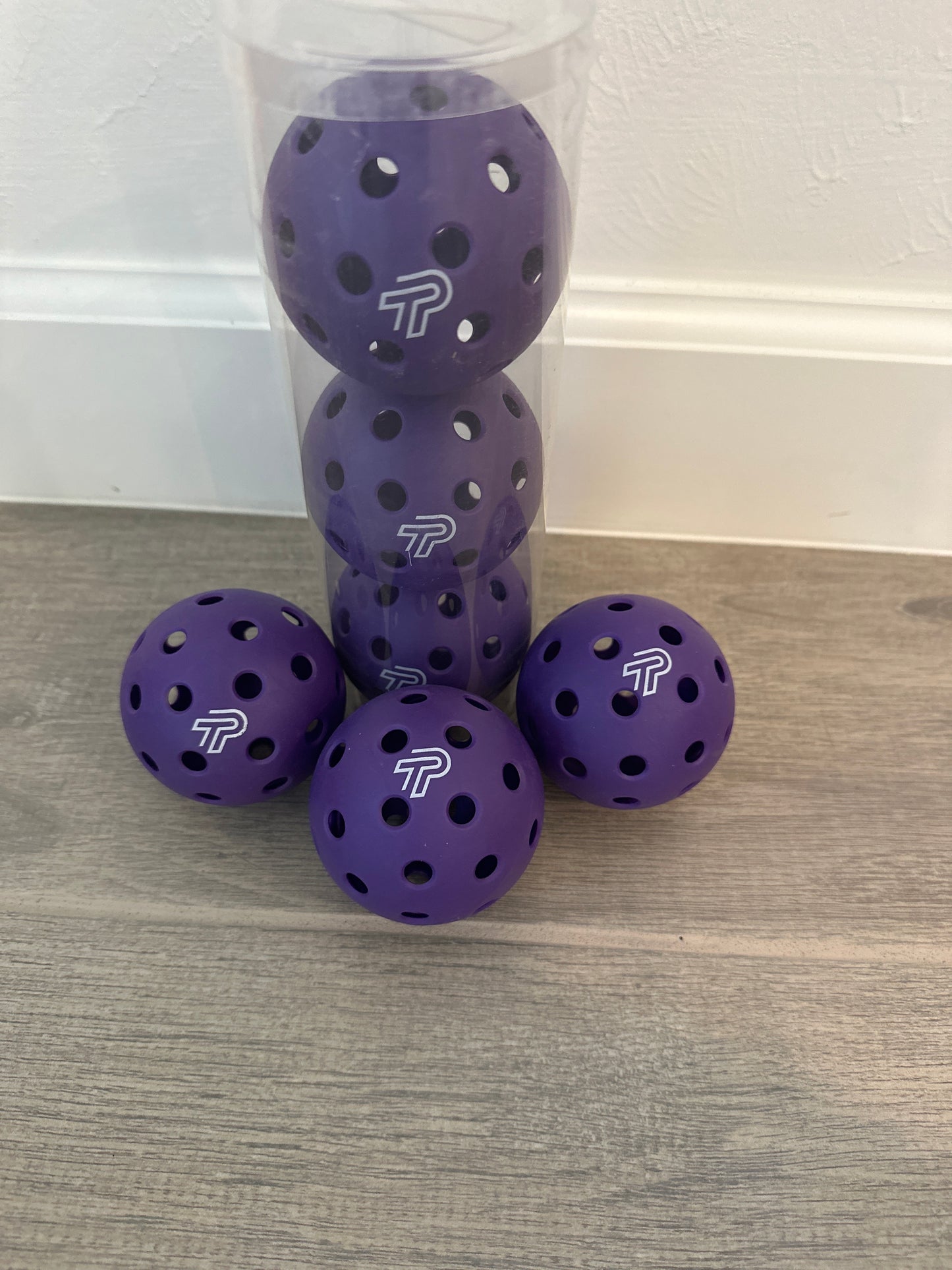 Purple Pickleballs (3)